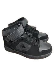 Aerosport High Top Youth Kids Running Shoes Sneakers Runners - Black