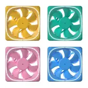 DF120 120mm Case Fan White LED Lighting PC Computer Silence Cooling Fan
