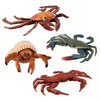 在飛比找蝦皮購物優惠-仿真海洋生物模型玩具章魚海龜螃蟹裝飾娃娃水下動物收藏