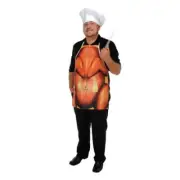 Thanksgiving Fabric Novelty Apron (polyester) Party Accessory (1 count)