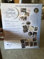 Creative Memories White Scrapbook Pages 8 1/2"x11" 15 sheets (30 pages) RCM-11S