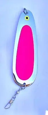 Montana Tackle 5.5-inch Kokanee Dodger: uv “FLO PINK”