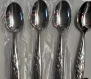 Princess House AMALIA FLATWARE Dinner Spoons Set Of 4