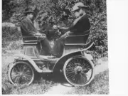Audi Factory Press Photo August Horch in 1904 Horch Two Seater AUTO UNION AG