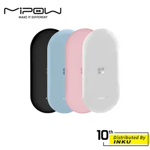 MiPOW Power Cube X3 MFi認證 無線充電+PD帶線行動電源 黑 藍 粉 白 10000mAh