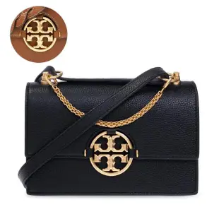 【TORY BURCH】Miller 荔枝皮革翻蓋兩用包