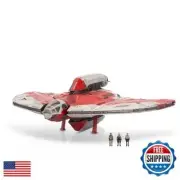 STAR WARS Micro Galaxy Squadron Ahsoka Tano's T-6 Jedi Shuttle - 13-Inch Vehi
