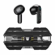 Transformers True Wireless Earbuds Bluetooth Headphones Black TF-T01