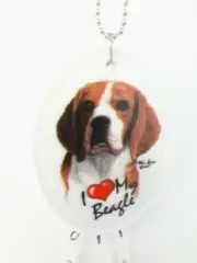 Beagle Mini Chimes Dog Hanging Ornament Outdoor Spring Summer Garden 5 Inch