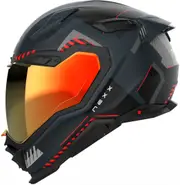 Nexx X.WST 3 Fluence Helmet, grey-red, Size M for Men Grey Red