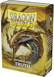 Arcane Tinmen Dragon Shield Dual Matte Truth Japanese Sleeves (Box of 60)
