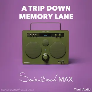 Tivoli Audio SongBook MAX 高級藍牙 FM 音響 橄欖綠｜台音好物