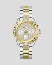 [GUESS] GUESS Women's Majesty Watch in Silver/Gold One Size Silver/Gold