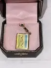 NIB JUICY COUTURE 2008 POSTCARD CHARM YJRU1768 Tagged Box New Rare