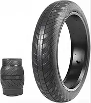 [ZUKKA] Bicycle Tyres 20/24/26 Inch Fat Tyre 20/24/26 x 3.0 Inch for E-Bike Mountain Bike Heavy Duty High Performance Wear Resistant E-Bike Mountain Snow Bike Tyres