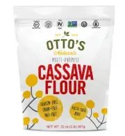 Cassava Flour Gluten Free and Grain-Free Flour For Baking Certified Paleo & N...