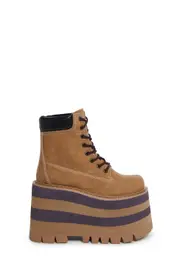 [DARKER WAVS] Charged Platform Work Boots