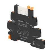 DC Control AC Ultra Thin Relay DIN Rail Mount Solid State Relay Module SPDT LLI