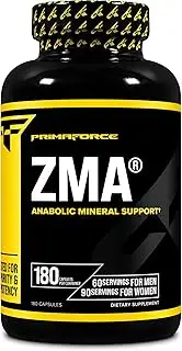 Primaforce Zma Supplement, 180 Capsules Increases Muscular Strength And Power/Increases Free Testosterone Levels