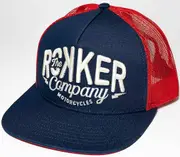 Rokker Snapback Trucker Cap, red-blue for Men One Size Red Blue