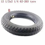 12 1/2x2 1/4 Wheel Tyre 12 Inch 12 1/2 X 2 1/4 62-203 Tire Inner Tube Fits Many Gas Electric Scooters And E-bike Folding Bicycle tyre B