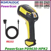 Datalogic PowerScan PD9630-HPK2 RS232 Ultra-Rugged Industrial Barcode Scanner