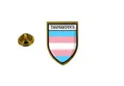 pins pin's flag national badge backpack shield world transgender pride