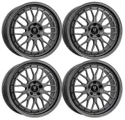 MB-Design LV1 alloy wheels 2 7.0Jx17 2 7.0Jx17 4x100 MATTGRAU fits Renault Twing