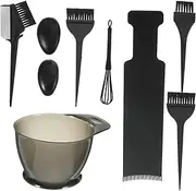 Gogogmee 1 Set Hair Dye Coloring Kit with Flexible Brushes Combs and Mixing Bowl for Salon Home Use for Even Color Application and Easy DIY Hair Tinting