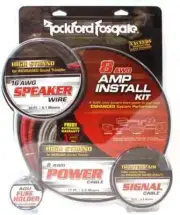 NEW Rockford Fosgate RFK8X 8 Gauge Amplifier Power Installation Kit