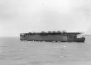 Argus At Sea With Blackburn Blackburns Linedup On Deck Old Aviation Photo