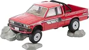 Tomytec 332848 Tomica Limited Vintage Neo 1/64 LV-N320b Datsun Truck 4WD King Cab AD Red Finished Product
