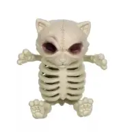 Crazy Bonez Kitty Bonez Cat Skeleton Bones Halloween Prop Horror
