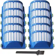 VacuumPal Replacement Parts 10 x Aero Vac Filters Kit for iRobot Roomba 500 600 Series 536 550 551 614 620 630 650 655 660 665 680 690 Vacuum Cleaner Accessory