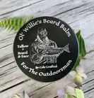 'Ol Willies Tallow Beard & Face Balm With Meadowfoam Seed Oil Mens Grooming 2 oz