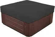 Large Hot Tub Cover Spa Covers 210D Anti-UV and Dust-Proof Spa Covers Hot Tub Protector Replacement Winter Waterproof Spa Covers for Hot Tub Spring Pool Protector,231 * 231 * 90cm