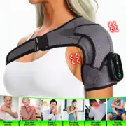 Heating Vibration Shoulder Brace for Pain Relief Rotator Cuff Support Men Women