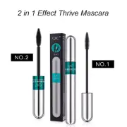 Double In-One Mascara Silk Fiber Mascara Waterproof Mascara for Eyelash Extensio