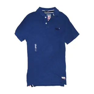 SUPERDRY 極度乾燥 短袖 POLO 藍色 1631