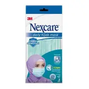 3M Nexcare Daily Hijab 3 Layered Filters Diposable Adult Mask (3pcs)