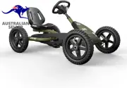 Jeep Junior Kids/Children'S Pedal Go Kart Ride on Toy Car Green 3-8Y