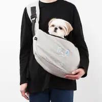 在飛比找ETMall東森購物網優惠-Sniff寵物小情緒時尚可愛單肩包成人用寵物背包狗包新品寵物