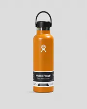 [Hydro Flask] Hydro Flask 21Oz Standard Mouth Drink Bottle in Fossil One Size