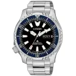 【CITIZEN 星辰】限量河豚艦隊機械潛水錶-藍X黑/42MM(NY0098-84E)