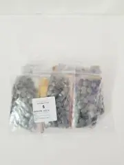 Pack of 6 Double Cap Rivets Medium Antique Nickel 100/pk Tandy Leather 1373-16