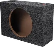 Cabilock Sealed Subwoofer Enclosure for Car Audio Upgrade Lightweight Carpeted Speaker Box for Enhanced Bass Response Vehicles