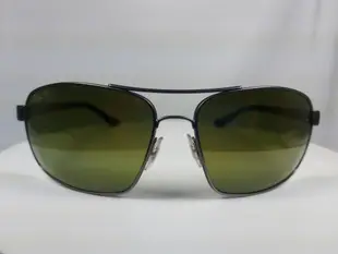 『逢甲眼鏡』Ray Ban雷朋 全新正品 太陽眼鏡 霧面紫金屬框  墨綠鏡面 偏光鏡片【RB3604CH-029/6O】