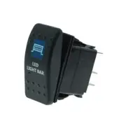 LED Light Bar Rocker Switch Carling Style Dual Illumination Fully Sealed 4x4 4WD
