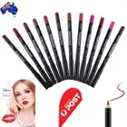 12pcs/Set Waterproof Lipstick Lip Liner Long Lasting Matte Lipliner Pencil AU