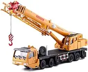 1:55 Lifter Alloy Model with 4 Front Wheel Steering Linkage 360 Degree Rotate Work Platform Crane Children Gifts